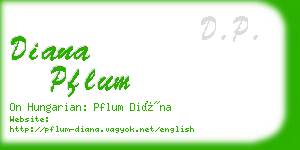 diana pflum business card